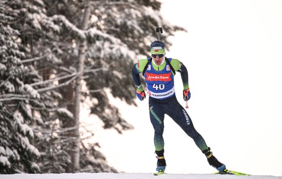 Russia Biathlon Cup Men Sprint