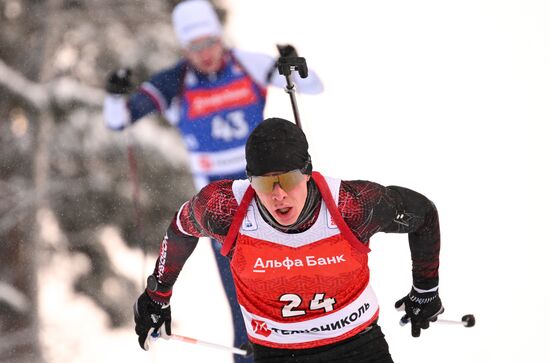 Russia Biathlon Cup Men Sprint