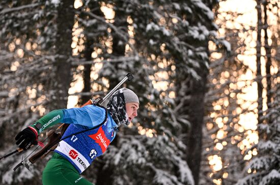 Russia Biathlon Cup Men Sprint