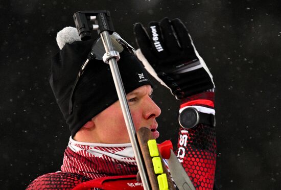 Russia Biathlon Cup Men Sprint