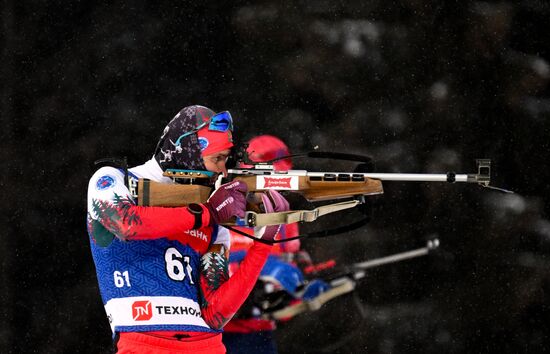 Russia Biathlon Cup Men Sprint