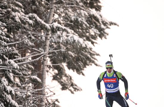 Russia Biathlon Cup Men Sprint