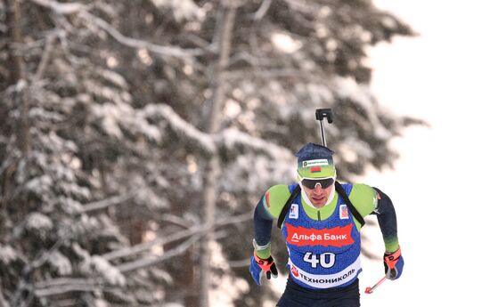 Russia Biathlon Cup Men Sprint