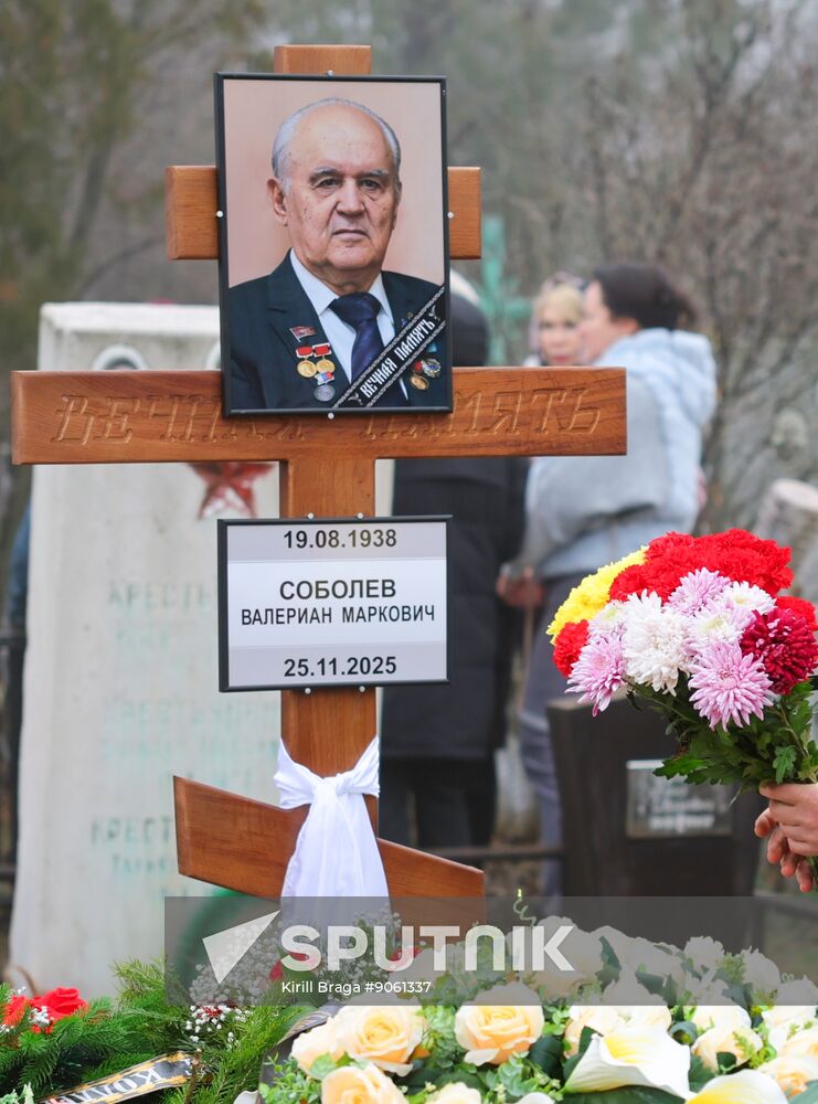 Russia Missile Launch Systems Designer Sobolev Death