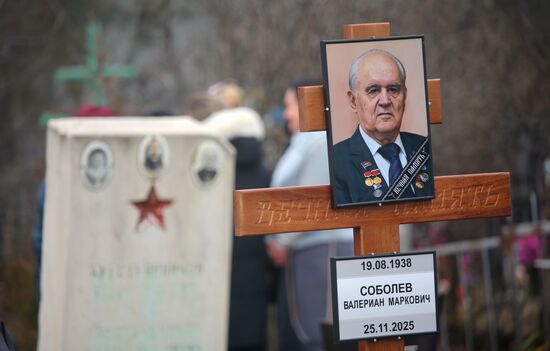 Russia Missile Launch Systems Designer Sobolev Death