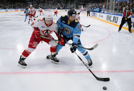 Russia Ice Hockey Kontinental League Sibir - Avtomobilist Russia Ice Hockey Kontinental League Sibir - Avtomobilist