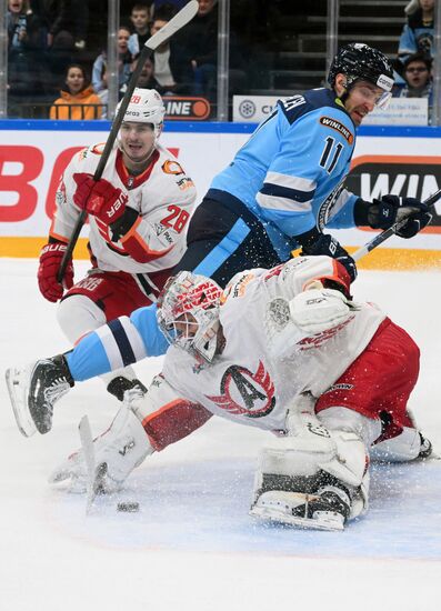 Russia Ice Hockey Kontinental League Sibir - Avtomobilist