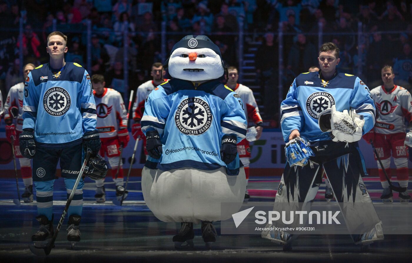 Russia Ice Hockey Kontinental League Sibir - Avtomobilist