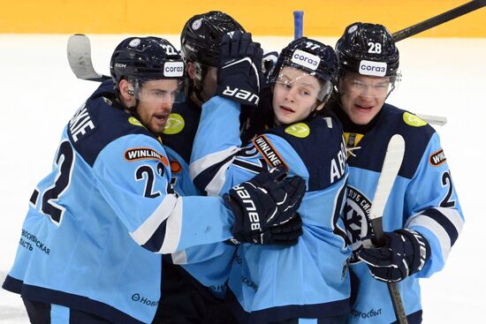 Russia Ice Hockey Kontinental League Sibir - Avtomobilist