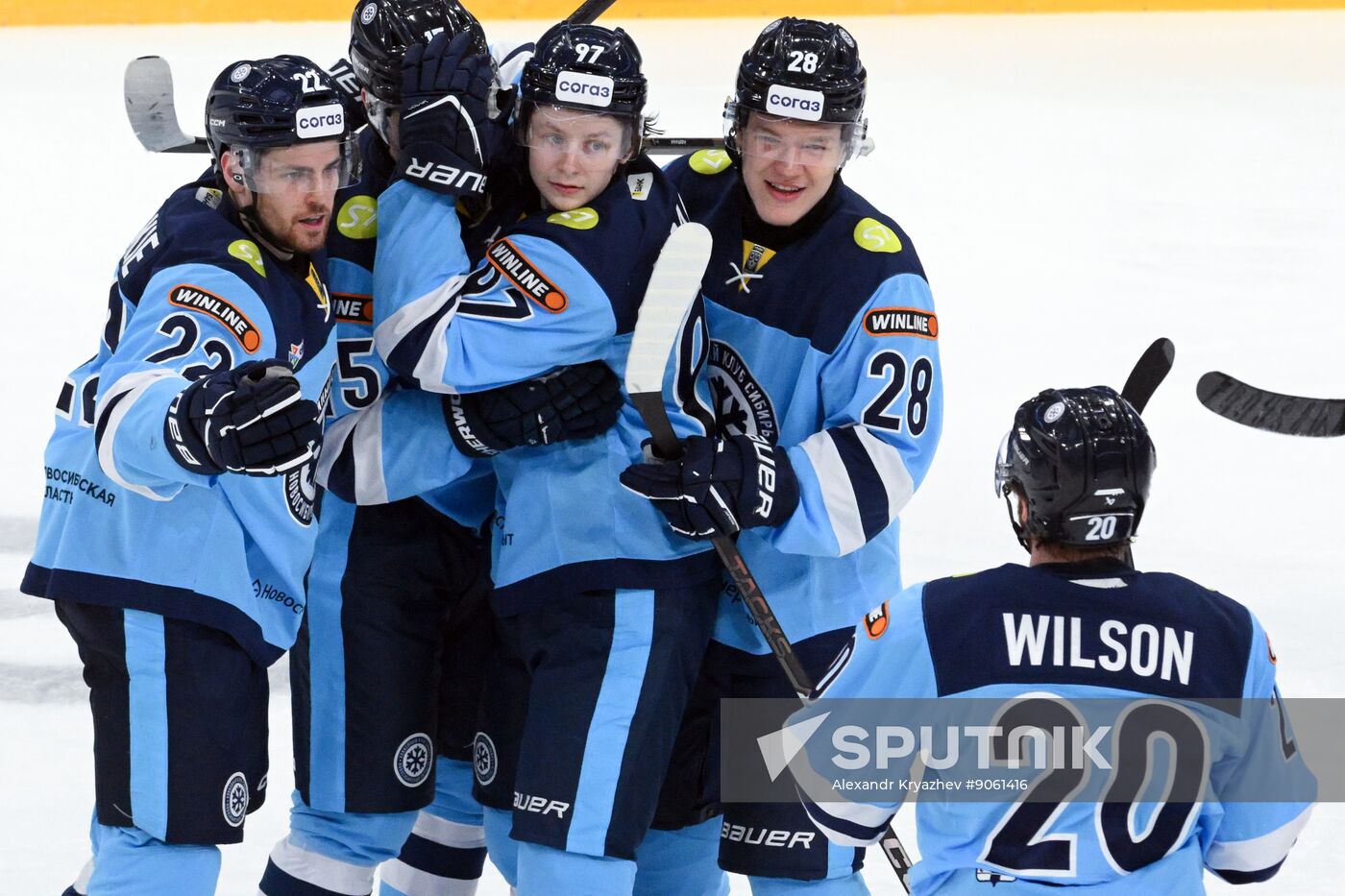 Russia Ice Hockey Kontinental League Sibir - Avtomobilist