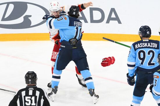 Russia Ice Hockey Kontinental League Sibir - Avtomobilist