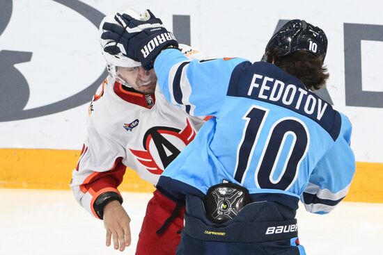 Russia Ice Hockey Kontinental League Sibir - Avtomobilist