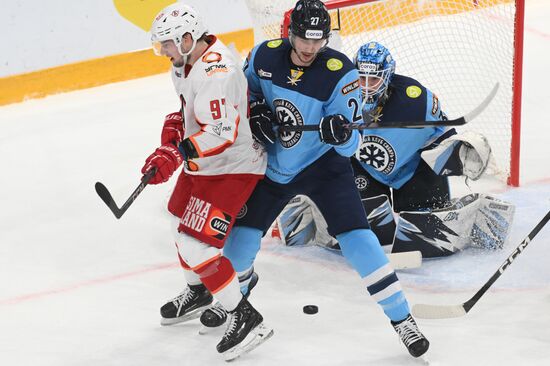 Russia Ice Hockey Kontinental League Sibir - Avtomobilist
