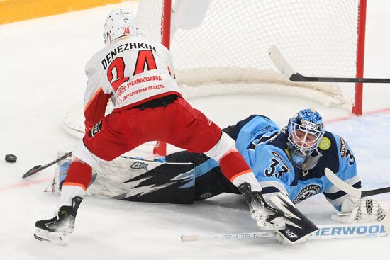 Russia Ice Hockey Kontinental League Sibir - Avtomobilist