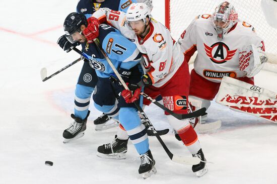 Russia Ice Hockey Kontinental League Sibir - Avtomobilist
