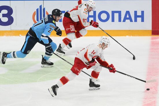 Russia Ice Hockey Kontinental League Sibir - Avtomobilist
