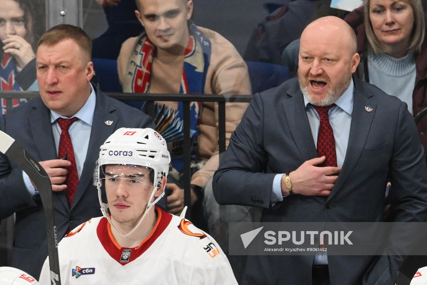 Russia Ice Hockey Kontinental League Sibir - Avtomobilist