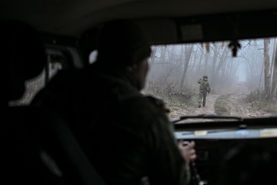 Russia Ukraine Military Operation Giatsint-S Artillery Unit