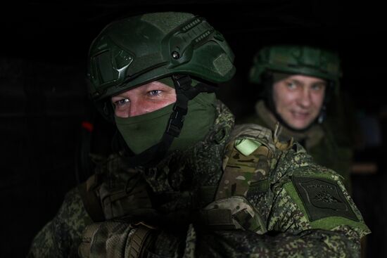 Russia Ukraine Military Operation Giatsint-S Artillery Unit