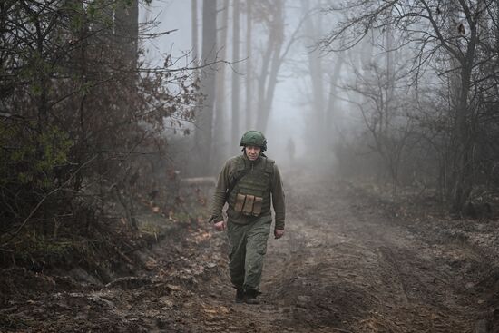 Russia Ukraine Military Operation Giatsint-S Artillery Unit