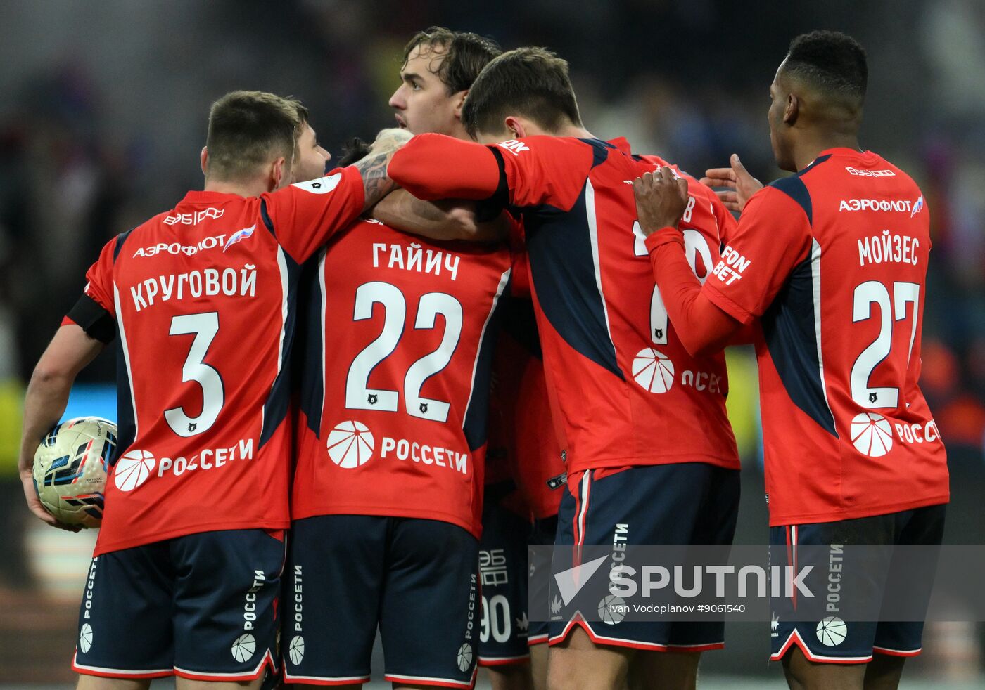 Russia Soccer Premier-League CSKA - Orenburg