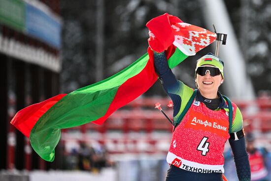 Russia Biathlon Cup Women Pursuit