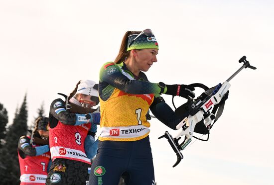 Russia Biathlon Cup Women Pursuit