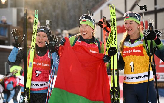 Russia Biathlon Cup Women Pursuit Russia Biathlon Cup Women Pursuit