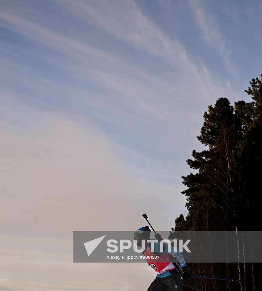 Russia Biathlon Cup Women Pursuit