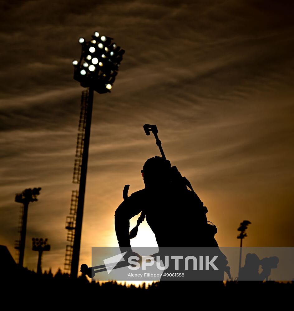Russia Biathlon Cup Women Pursuit