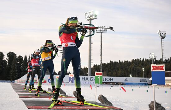 Russia Biathlon Cup Women Pursuit