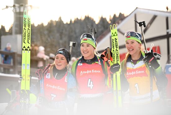 Russia Biathlon Cup Women Pursuit