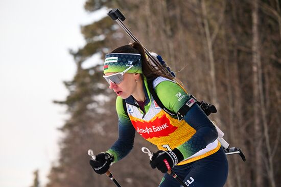 Russia Biathlon Cup Women Pursuit