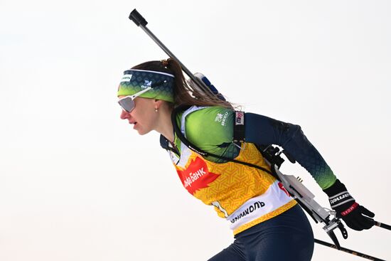Russia Biathlon Cup Women Pursuit