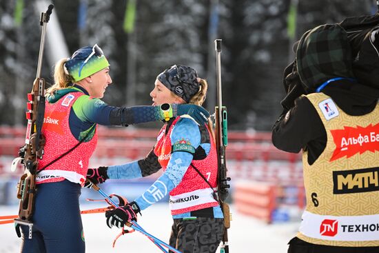 Russia Biathlon Cup Women Pursuit