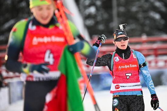 Russia Biathlon Cup Women Pursuit