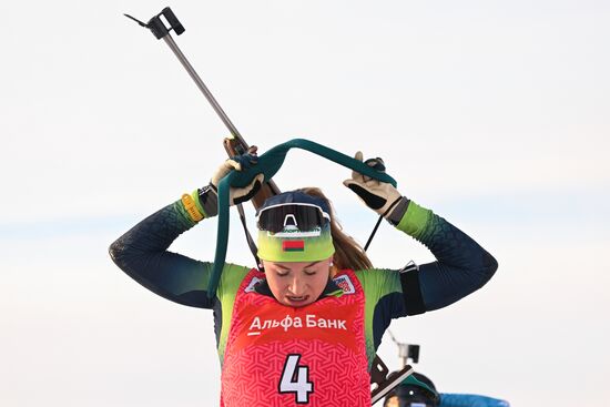 Russia Biathlon Cup Women Pursuit