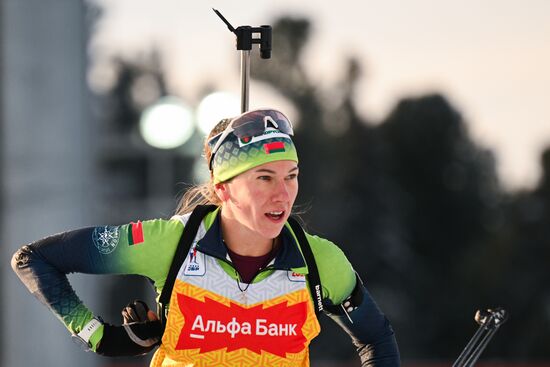Russia Biathlon Cup Women Pursuit