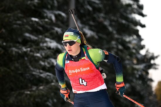 Russia Biathlon Cup Women Pursuit