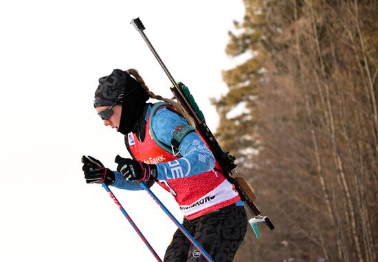 Russia Biathlon Cup Women Pursuit