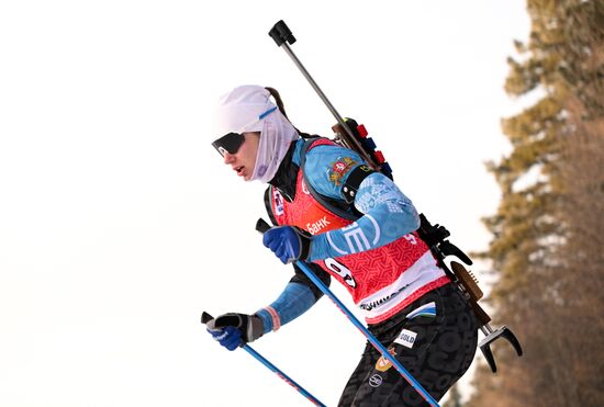 Russia Biathlon Cup Women Pursuit