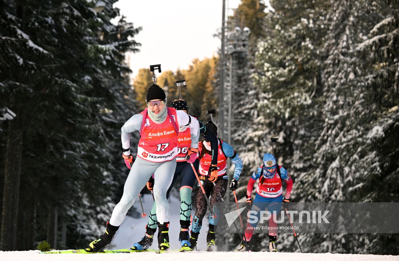 Russia Biathlon Cup Women Pursuit