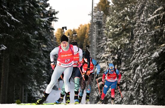 Russia Biathlon Cup Women Pursuit