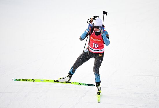 Russia Biathlon Cup Women Pursuit