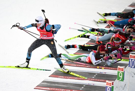 Russia Biathlon Cup Women Pursuit