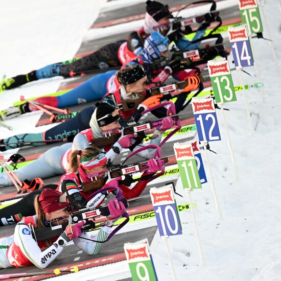 Russia Biathlon Cup Women Pursuit