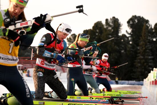 Russia Biathlon Cup Women Pursuit