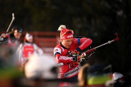 Russia Biathlon Cup Women Pursuit