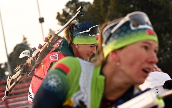 Russia Biathlon Cup Women Pursuit
