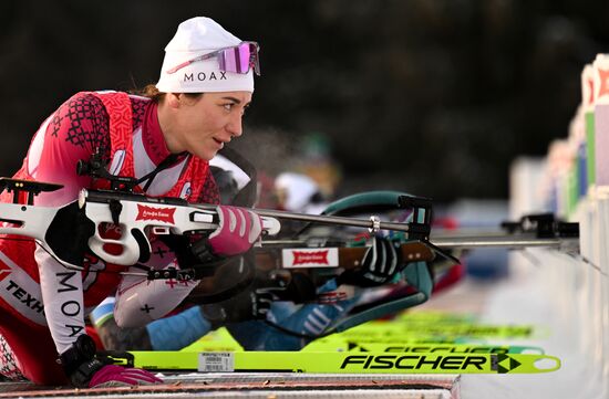 Russia Biathlon Cup Women Pursuit